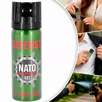 SHARG pipirinės dujos Sharg NATO gynybinis gelis 2 ml kūgis 50 ml