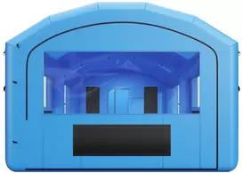 VEVOR Pripučiamas dažymo paviljonas 7 x 4 x 2.75 m