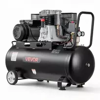 VEVOR Oro kompresorius 100 l, 3 kW, su diržine pavara, ant ratukų
