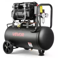 VEVOR 30 l oro kompresorius, 1,5 kW, be alyvos, 126 l/min, 8 bar, MZB-1500H-30