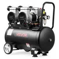 VEVOR Oro kompresorius 50 l, 3 kW, bealyvis, 255 l/min, 8 bar