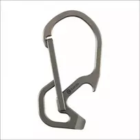 Raktų karabinas Civivi Click Gray Titanium CA-01A