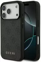 Dėklas Guess 4G Classic, skirtas iPhone 18 Pro / iPhone 17 Pro, juodas