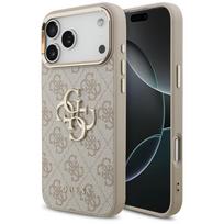 Dėklas Guess 4G Big 4G Classic Logo, skirtas iPhone 18 Pro Max / iPhone 17 Pro Max, rožinio aukso spalvos