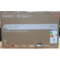 SALE OUT. | Xiaomi QLED TV A Pro 2026 | 32" | Smart TV | Google TV | HD | Dark Gray | DAMAGED PACKAGING, CRACKED BODY (BACKSIDE, BOTTOM)