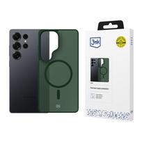 3mk Smoke MagCase dėklas telefonui Samsung Galaxy S25 Ultra, skaidriai žalias