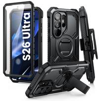 Supcase iBlason ArmorBox MagSafe dėklas skirtas Samsung Galaxy S26 Ultra, juodas