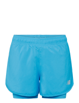New Balance - Sport Essentials 2-In-1 Short 3" - Sportiniai šortai - Mėlyna