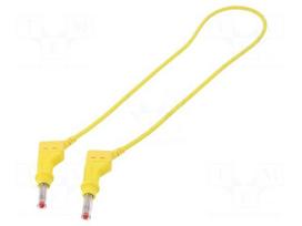 Connection cable | 32A | 4mm banana plug-4mm banana plug | yellow