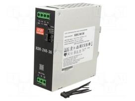 Power supply: switching | for DIN rail | 240W | 36VDC | 0÷6.66A | OUT: 1