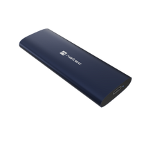 Natec | Rhino M.2 NVME Lite USB-C External, Gen 2 Steel Navy | Solid-state drive interface NVMe