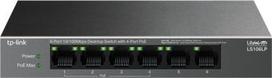 TP-LINK | 6-Port 10/100Mbps Desktop Switch with 4-Port PoE | LS106LP | Unmanaged | Desktop LS106LP | 4895252504606