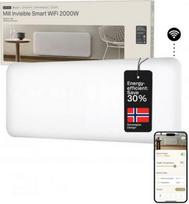 Smart Panel Heater Wifi, 2000W, 24-28 m², IPX4, white PA2000WIFI4 | 7090019825414