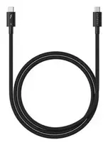 „Satechi“ – „Thunderbolt 5“ USB-C – USB-C kabelis, 1 m (juodas)