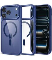 Mėlynas / skaidrus dėklas Apple iPhone 17 Pro Max / 18 Pro Max telefonui "Tech-Protect Magmat Magsafe CC"