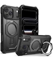 Matinis juodas dėklas Apple iPhone 17 Pro Max / 18 Pro Max telefonui "Tech-Protect MagForce Magsafe"
