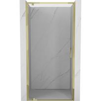 Mexen Exo-BR atveriamos dušo durys 60 cm, skaidrios, auksinės - 8181-060-000-50-00
