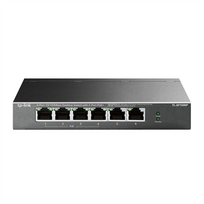 TP-LINK | Switch | TL-SF1006P | Unmanaged | Desktop | 6 x 10/100Mbps (RJ-45) ports | 4 x PoE+ ports | External power supply