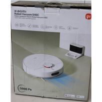 SALE OUT. Xiaomi Robot Vacuum S40C EU | Xiaomi Robot Vacuum S40C EU | Wet and Dry | 2600 mAh | Dust capacity 0.52 L | 5000 Pa | White | DAMAGED PACKAGING | 14 month(s)