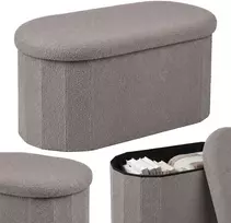Relaxdays Teddy audinio suoliukas su daiktadėže