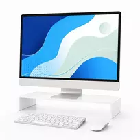 Relaxdays Akrilinis monitoriaus pakylas