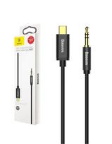 Baseus Yiven USB-C to 3.5mm mini-jack 1.2m (black)