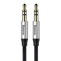 Baseus Yiven 3.5mm AUX mini-jack 1.5m (black-silver)