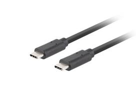 LANBERG uSB-C 3.1 Gen 2 M/M cable, 1.8m, PD 100W, black