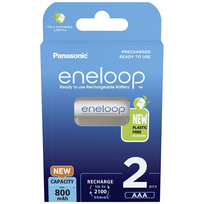 PANASONIC Eneloop AAA 800mAh 2 pcs