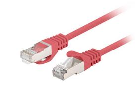 LANBERG 10-Pack Patchcord Cat.6 FTP 1m red Fluke Passed