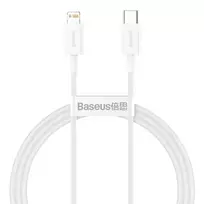 Baseus lightning - USB-C Superior Series, 20W, PD, 1m (white)