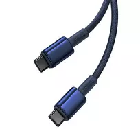 Baseus Tungsten Gold USB-C to USB-C, 100W, 1m (blue)