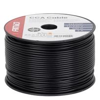 Viengyslis CCA kabelis, juodas, 1x1mm² 100m 5A 12/230V AMIO-04454