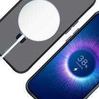 3mk Smoke Case Mag&Stand dėklas telefonui iPhone 16E, juodas