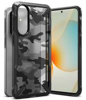 Ringke Fusion X dėklas telefonui Samsung Galaxy A57 5G, juodas ir pilkas