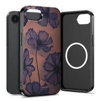 Dėklas Tech-Protect Lamano MagSafe telefonui iPhone 16e / 17e, rudas / violetinis
