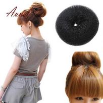 Fantastic Hair Donut Bun Ring Shaper Styler Maker Hairdressing Styling Tool S gray