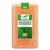 Ekologiški raudonieji lęšiai BIO PLANET, 1 kg