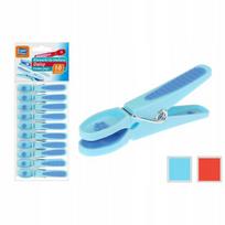 Plastikiniai skalbinių segtukai apatiniams, rožiniai, 10 vnt., be žymių, 7 x 1 x 1 cm