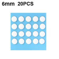 20-100Pcs 6mm/7mm Diameter Small Dots Universal Mouse Skates DIY Mice Glide Feet ICE Control Speed Version for Rubberized Mouse