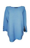 Megztinis moterims Kinga, mėlynas, XL/XXL