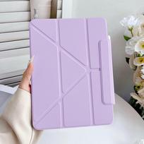 Išmanusis dėklas iPad A16 11-os kartos, iPad Air11 13 colių M2 M3 mini6/7, ipad Air5 4-os kartos, air 6-os kartos, Pro11, 10-os, 9-os, 8-os, 7-os, 10.2 Dangtelis iPad Air11 2024 2025 violetinė