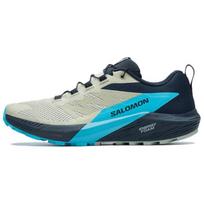 SALOMON Sense Ride 5 Patogūs Bėgimo Bateliai Vyriški Smėlio spalvos Juodi Mėlyni L47458500 46⅔ mėlyna