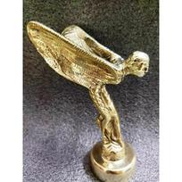 Rolls Royce Spirit of Ecstasy Phantom Car Bonnet Mascot. Hood ornament. BRASS