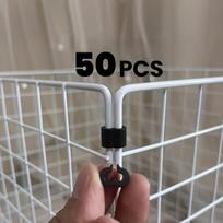 Tvoros jungtys gyvūnams, Y formos plastikiniai spaustukai, 150 vnt.