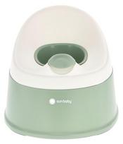 Sun Baby NESTPOT naktipuodis vaikams, žaliai-baltas, neslystantis, išimamas indas, patogus atlošas, ilgis 37 cm, iki 15 kg, Sun Baby NESTPOT naktipuodis vaikams, žaliai-baltas, neslystantis, išimamas indas, patogus atlošas, ilgis 37 cm, iki 15 kg
