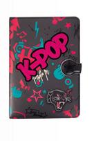 Užrašinė A5 su magnetiniu užsegimu Coolpack K-Pop Dark, 5783722