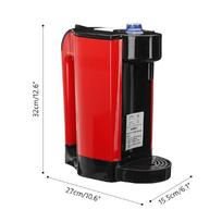 220V Alkaline Water Dispenser Hydrogen-Water Generator Instant Hot Heater 3L Household Healthy Rich-Hydrogen Water Bottle black