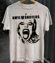 Collection AMYL AND THE SNIFFERS Band Gift For Fan S to 5XL White 100% Cotton T-shirt Mens Tees Top 2XL black