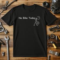 Šiandien Be Dviračio Marškinėliai Motociklo ir Degalų Galvos T-shirt Grafiniai Marškinėliai Retro Streetwear Apvaliu Kaklu Trumpomis Rankovėmis Vyriški Marškinėliai S juoda